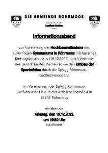 Informationsabend Bauamt