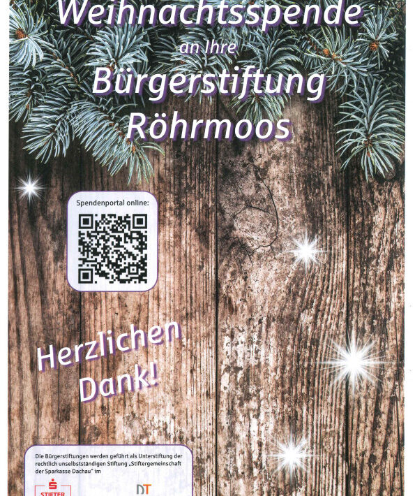 Bürgerstiftung Weihnachtsspende
