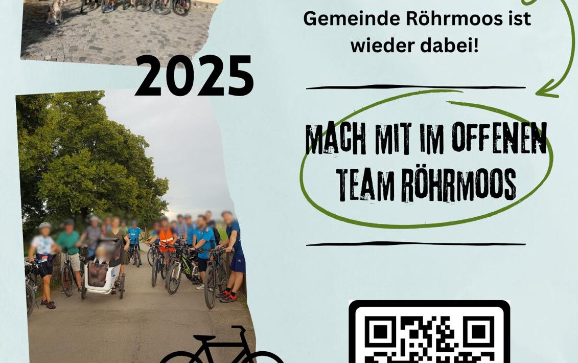 Plakat: Stadtradeln 2025