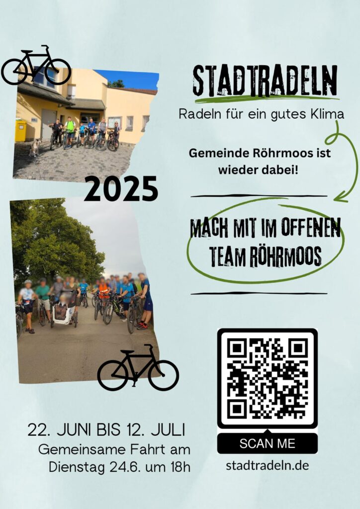 Plakat: Stadtradeln 2025