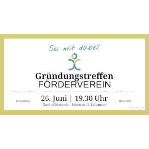 Gründung Förderverein Gymnasium Röhrmoos