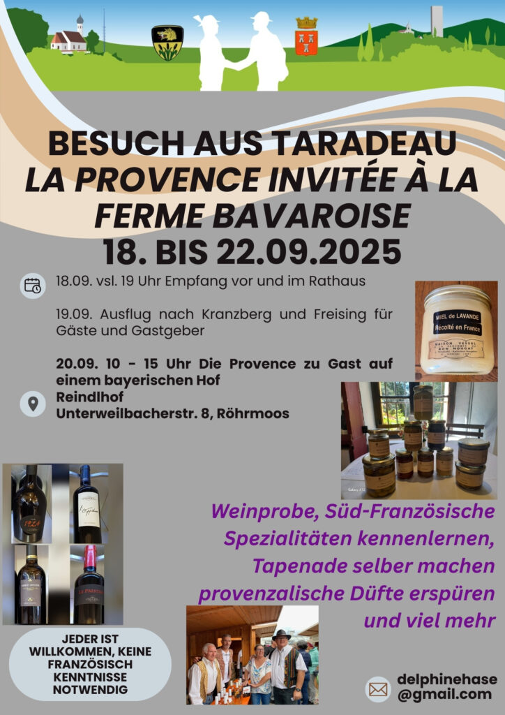 Besuch aus Taradeau im September 2025
