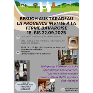 Besuch aus Taradeau