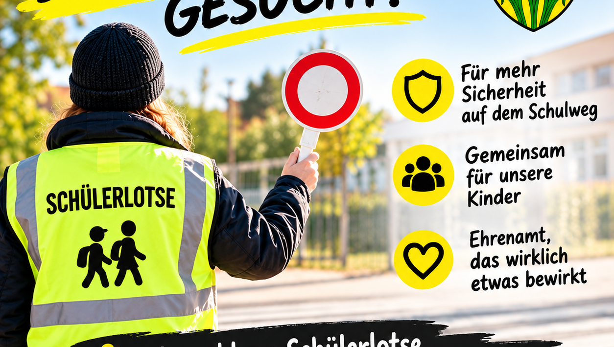 Schulweghelfer für Röhrmoos gesucht