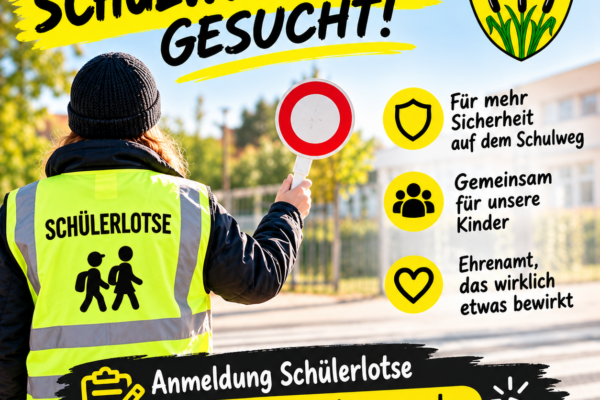 Schulweghelfer für Röhrmoos gesucht