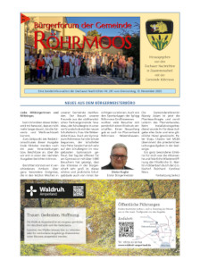 Bürgerforum Röhrmoos vom 13.11.2025